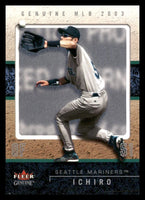 Ichiro Suzuki 2003 Fleer Genuine Series Mint Card #75

