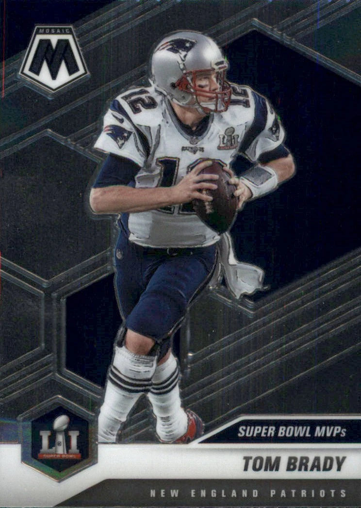 Tom Brady 2021 Panini Mosaic Series Mint Card #284