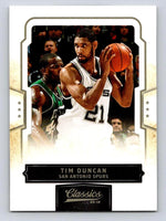 Tim Duncan 2009 2010 Panini Classics Mint Series Card #31
