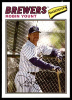 Robin Yount 2012 Topps Archives 1977 Cloth Sticker Series Mint Card #77C-RY
