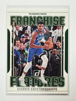 Giannis Antetokounmpo 2023 2024 Donruss Franchise Features Card #10
