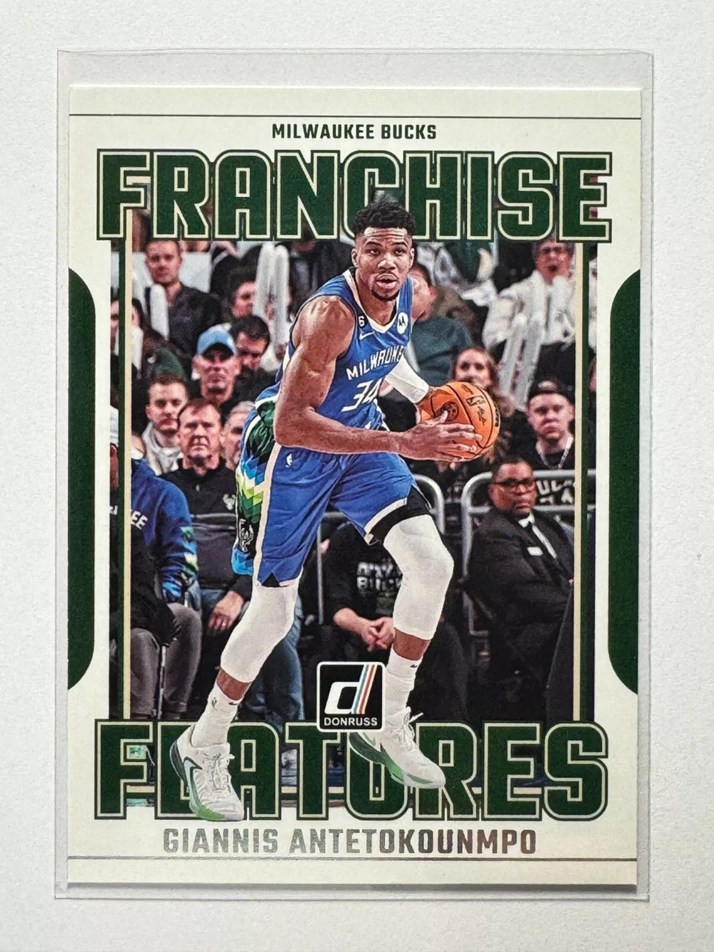 Giannis Antetokounmpo 2023 2024 Donruss Franchise Features Card #10