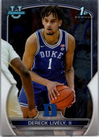 Dereck Lively II 2022 2023 Bowman University Chrome Mint Card #100
