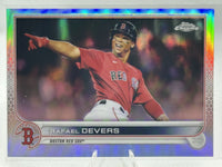 Rafael Devers 2022 Topps Chrome Refractor Series Mint Card #171

