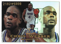 Chris Webber 1998 1999 Flair Showcase Row 1 Series Mint Card #67

