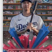 Shohei Ohtani 2025 Bowman Chrome Sho-Time Showcase Series Mint Card #HS-4