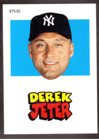 Derek Jeter 2012 Topps Archives Sticker Series Mint Card #67S-DJ
