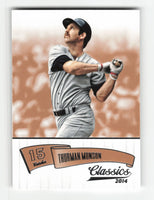 Thurman Munson 2014 Panini Classics Series Mint Card #129
