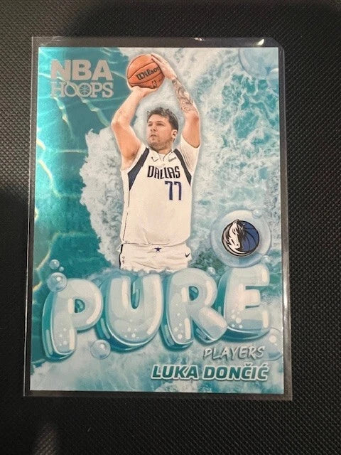 Luka Doncic 2024 2025 Hoops Pure Players Series Mint Card #10
