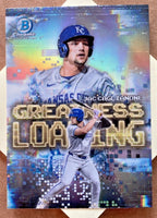 Jac Caglianone 2025 Bowman Chrome Greatness Loading Series Mint Card #GL-21
