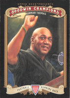 Thurman Thomas 2012 Upper Deck Presents Goodwin Champions Series Mint Card #141
