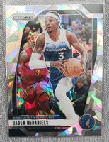 Jayden McDaniels 2024 2025 Panini Prizm Cracked Ice Series Mint Card #175
