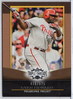 Ryan Howard 2011 Topps Triple Threads Sepia Series Mint Card #52

