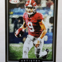 Bryce Young 2022 Sage Artistry Series Mint Rookie Card #ART-BY