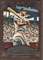Stan Musial 2012 Topps Gypsy Queen Framed Gold Series Card #249
