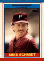 Mike Schmidt 1989 Topps UK Mini Series Card #70
