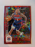 Bradley Beal 2022 2023 Panini NBA Hoops Red Explosion Series Mint Card #295 Only 15 made
