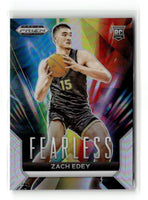 Zach Edey 2024 2025 Panini Prizm Fearless Series Mint Card #6
