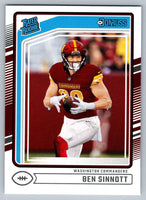Ben Sinnott 2024 Donruss Rated Rookie Series Mint Card #314
