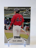 Blaze Jordan 2021 Leaf Draft Series Mint Rookie Card #22
