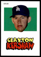 Clayton Kershaw 2012 Topps Archives Sticker Series Mint Card #67S-CK
