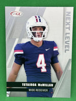 Tetairoa McMillan 2025 Sage Next Level Silver Series Rookie Card #93

