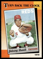 Johnny Bench 1990 OPC Turn Back Clock Series Card #664
