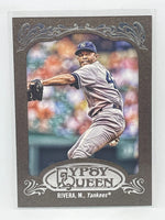 Mariano Rivera 2012 Topps Gypsy Queen Framed Gold Series Card #54
