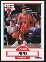 Scottie Pippen 1990 1991 Fleer Series Mint Card #30
