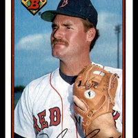 Wade Boggs 1989 Bowman Series Card #32