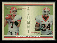 Matthew Stafford / Knowshon Moreno 2009 Topps Magic Alumni Duos Series Mint Card #AD-SM
