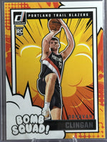 Donovan Clingan 2024 2025 Panini Donruss Bomb Squad Series Mint Card #8
