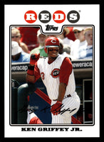Ken Griffey Jr 2008 Topps Series Mint Card #580
