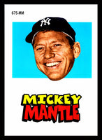 Mickey Mantle 2012 Topps Archives Sticker Series Mint Card #67S-MM

