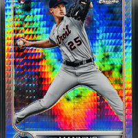 Matt Manning 2022 Topps Chrome Prism Refractor Series Mint Rookie Card #57