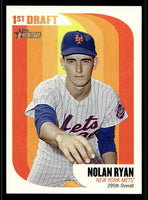 Nolan Ryan 2014 Topps Heritage New York Mets 1st Draft Series Mint Card #65MLB-NR
