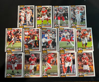 Kansas City Chiefs 2026 Topps Football Complete Mint 14 Card Team Set Featuring Patrick Mahomes II, Travis Kelce and Kenneth Walker III with 5 Rookie Cards Plus
