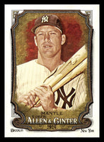 Mickey Mantle 2024 Topps Allen & Ginter Series Card #142
