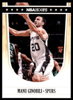 Manu Ginobili 2011 2012 Hoops Series Mint Card #217
