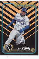 Dairon Blanco 2024 Topps Update Holiday Foil Card #US324
