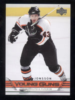 Lars Jonsson 2006 2007 Upper Deck Young Guns Series Mint Card #482
