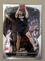 Zach Edey 2022 2023 Bowman University Chrome Mint Card #79
