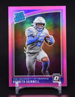 Kenneth Gainwell 2021 Panini Chronicles Optic Pink Rated Rookie Series Mint Card #221
