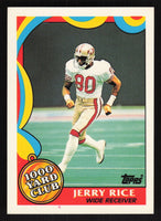 Jerry Rice 1989 Topps 1000 Yard Club Series Mint Card #5
