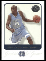Vince Carter 2001 Fleer Greats of the Game Mint Card #73
