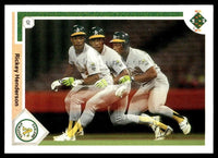 Rickey Henderson 1991 Upper Deck Series Mint Card #444
