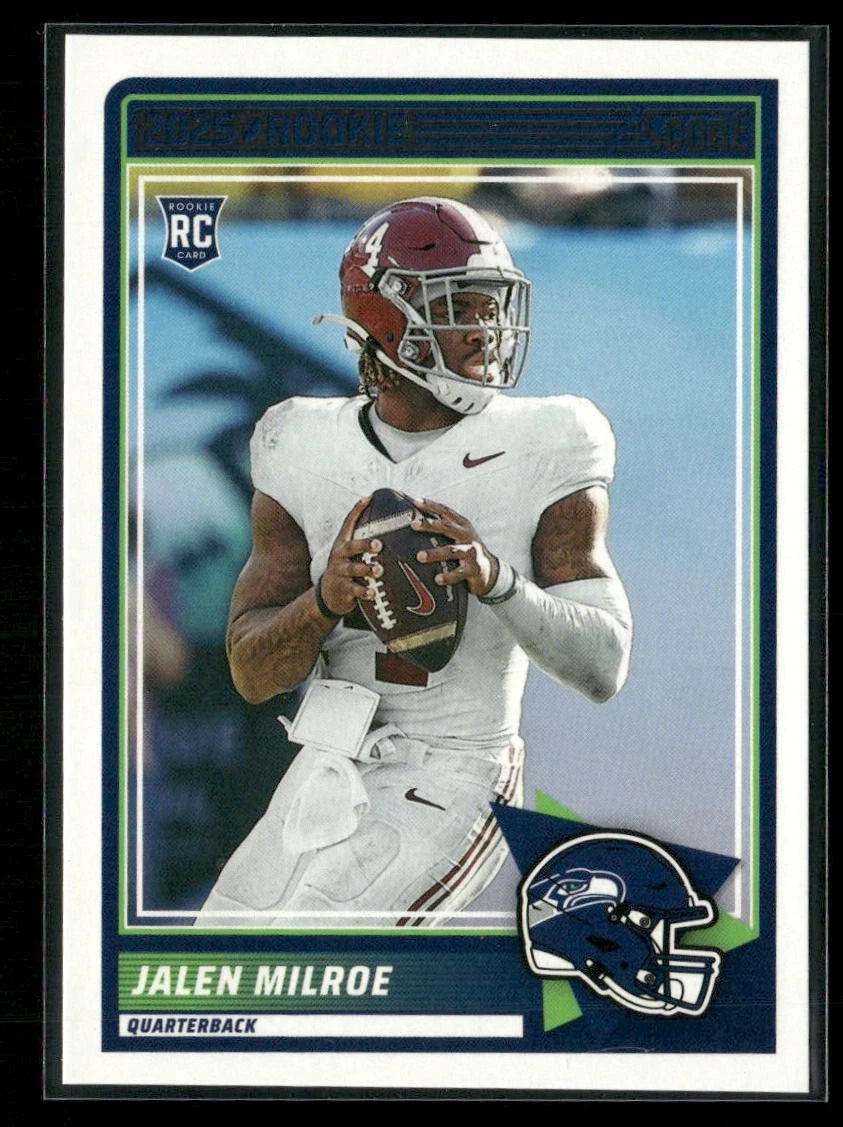 Jalen Milroe 2025 Score Mint Rookie Card #29
