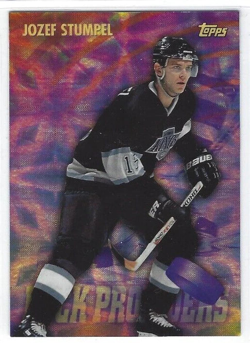 Jozef Stumpel 1998 1999 Topps Season's Best Performance Plus Card #SB24