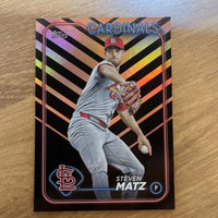 Steven Matz 2024 Topps Update Holiday Foil Card #US329
