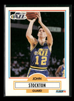 John Stockton 1990 1991 Fleer Series Mint Card #189
